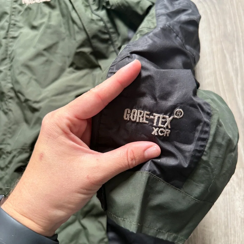 The North Face Summit Series Gore-Tex XCR Jacket Pants Set Green Mens XL Vintage